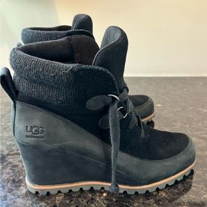 Ugg Wedge Waterproof Boots